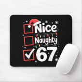 Nice Naughty 67 Christmas Costume 67 Meme Men Wome マウスパッド (マウス)