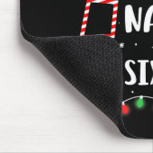 Nice Naughty 67 Six Seven Funny Christmas 6 7 Meme マウスパッド (コーナー)