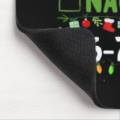 Nice Naughty 67 Six Seven Funny Christmas 6 7 Meme マウスパッド (コーナー)