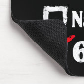 Nice Naughty 6 7 Meme 67 Christmas Six Seven Xmas  マウスパッド (コーナー)