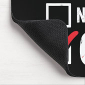 Nice Naughty 6 7 Meme Funny Christmas Six Seven Xm マウスパッド (コーナー)