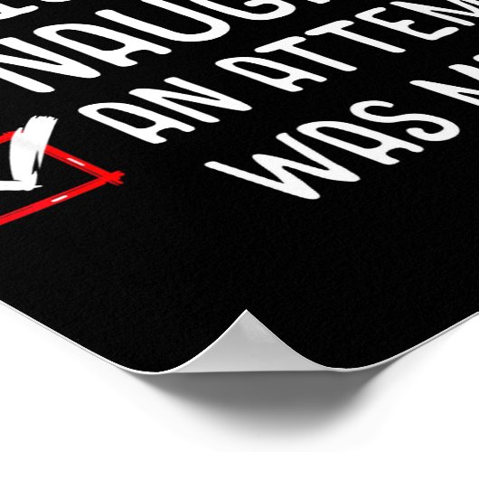 Nice Naughty An Attempt Was Made Christmas List  ポスター (角)