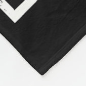 Nice Naughty Angel Funny Christmas List Family Mat フリースブランケット (角)