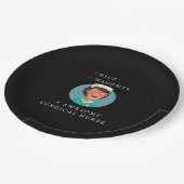 Nice Naughty Awesome Surgical Nurse  ペーパープレート (アングル)