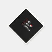 Nice Naughty Dominican Christmas List   スタンダードカクテルナプキン (角)