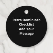 Nice Naughty Dominican Christmas List  フェイバータグ (裏面)