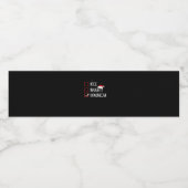 Nice Naughty Dominican Christmas List   ペットボトルラベル (シングルラベル)