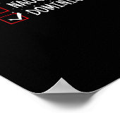 Nice Naughty Dominican Christmas List   ポスター (角)