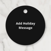 Nice Naughty Firefighter Christmas List フェイバータグ (裏面)