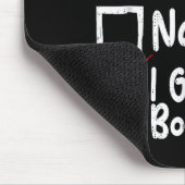 Nice Naughty I Go Both Ways Funny Christmas List F マウスパッド (コーナー)