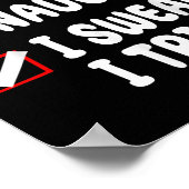 Nice Naughty I Swear I Tried  ポスター (角)