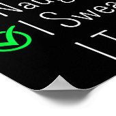 Nice Naughty I Swear I Tried Christmas Checklist S ポスター (角)