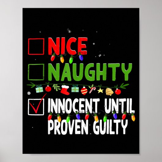 Nice Naughty Innocent Until Proven Guilty Family C ポスター (正面)