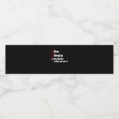 Nice Naughty My Sister Made Me Do It   ペットボトルラベル (シングルラベル)