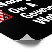 Nice Naughty On A Government Watch List Christmas  ポスター (角)