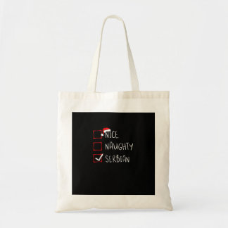 Nice Naughty Serbian Christmas Heritage  Tote Bag トートバッグ