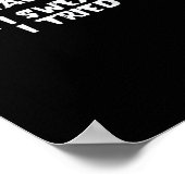 Nice Naughty Tried My Best Holiday Humor  ポスター (角)