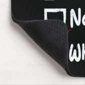 Nice Naughty Whatever Funny Christmas List Family  マウスパッド (コーナー)