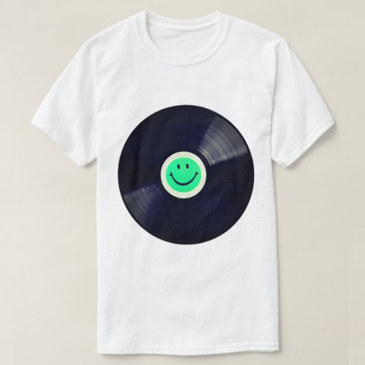 Nice neon Happy face – Happiness – smiling face Tシャツ (デザイン正面)