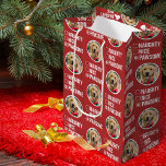 Nice Pawsomeいけな Christmas List, Dog Photo ミディアムペーパーバッグ<br><div class="desc">この愛らしい犬の写真クリスマス抱き枕は、今年の親友が良いリストに載っていることをサンタに知らせる完璧な方法である。この抱き枕には、おもしろいデザインとアイテム、ニースいけな、ポーソームのリストが含まれている。ポーソームはポープリントでチェックされる。友達の写真をtouchに追加パーソナライズされた!大きいサイズのフルコレクションを参照。このクリスマス抱き枕は必ずあなたの顔と受信者の顔にスマイルをもたらす。犬や愛素晴らしする人の犬へのホリデーギフトも加える！</div>