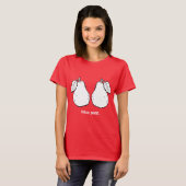 NICE PEAR - WHITE -.png Tシャツ (正面フル)
