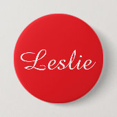 Nice & Pretty: Red 缶バッジ (正面)