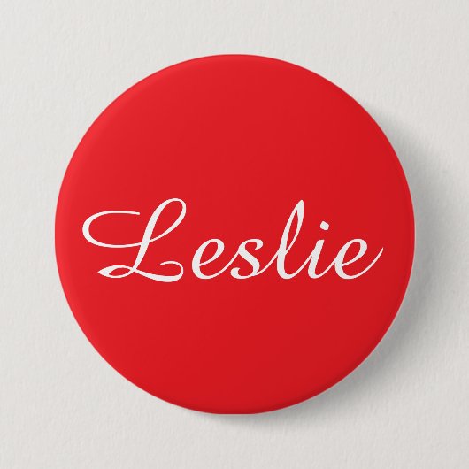 Nice & Pretty: Red 缶バッジ (正面)