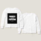 Nice Progress over protection (デザイン 正面＆背面)