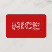 Nice Rice 名刺 (正面)