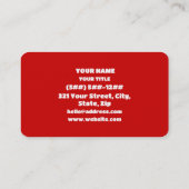 Nice Rice 名刺 (裏面)