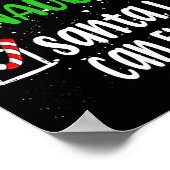 Nice Santaいけな I Can Explain Christmas List Ho ポスター (角)