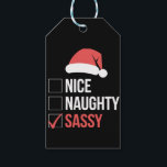Nice Sassyいけな Christmas List ギフトタグ<br><div class="desc">Nice Sassyいけな Christmas List</div>
