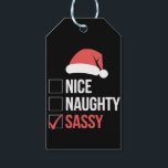 Nice Sassyいけな Christmas List ギフトタグ<br><div class="desc">Nice Sassyいけな Christmas List</div>