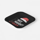 Nice Sassyいけな Christmas List ペーパープレート (傾斜あり)