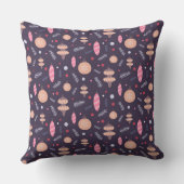 Nice throw pillow design クッション (裏面)