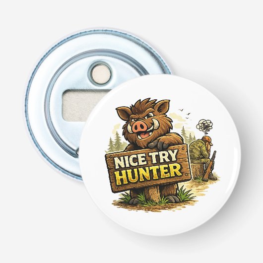 Nice Try Hunter 栓抜き (正面)