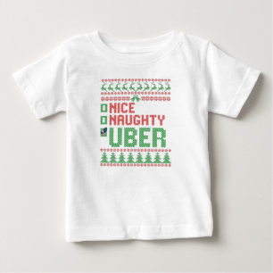 Nice Uberいけな Christmasおもしろい Matching Gift ベビーTシャツ