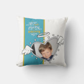 Nice Until Provenいけな装飾用クッション- 2枚の写真 クッション (正面)