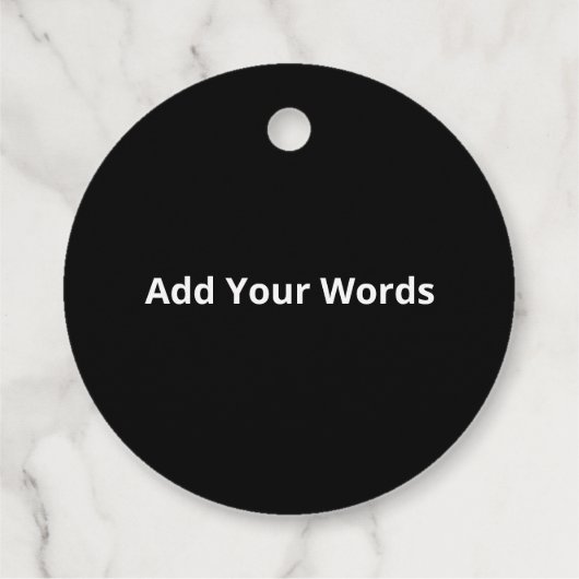 Nice Until Proven Naughty Christmas フェイバータグ (裏面)