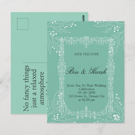 Nice Wedding Card ポストカード (正面/裏面)