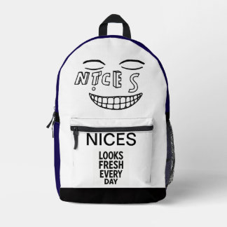 NICESバックパック プリントバックパック