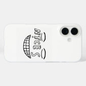 NICESロゴケース Case-Mate iPhoneケース (裏面 (横))