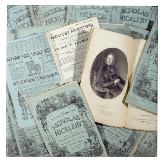 「Nichの生命そして冒険の月例問題 タイル (正面)