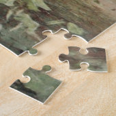 Nichi Otaniの茶庭のアジサイ ジグソーパズル (側面)