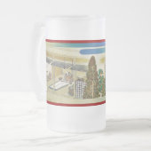 Nichiren Shonin pt.21の画像の生命 フロストグラスビールジョッキ (正面左)