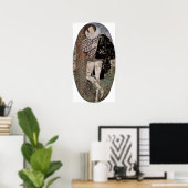 Nicholas Hilliard - Young man among the roses ポスター (ホームオフィス)