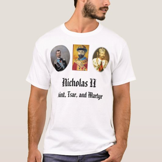 Nicholas_II Tシャツ (正面)