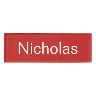Nicholas Nameタグ 名札