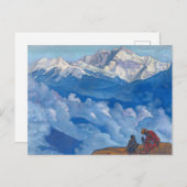 Nicholas Roerichによる検索の真珠 シーズンポストカード (正面/裏面)