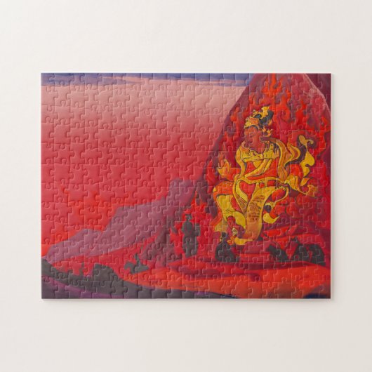 Nicholas RoerichによるRigden Djapoのコマンド ジグソーパズル (横)